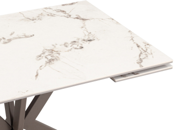 Стол обеденный STOOL GROUP Marmer 120-180/80/76 столешница МДФ16/керамика
