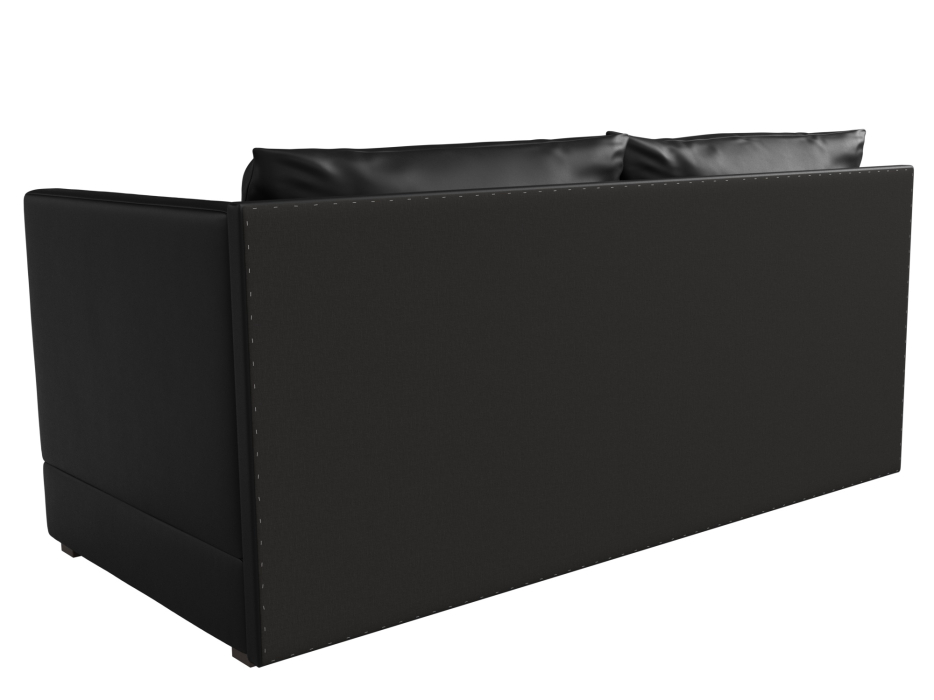 Кушетка диван, Кушетка Никас правая, экокожа