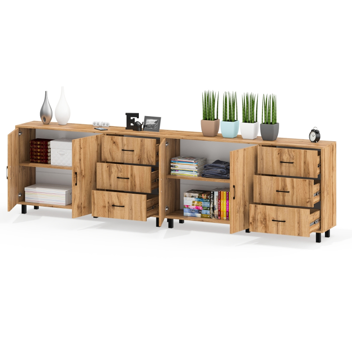 Комоды, Две тумбы-комода широких РВК 123-1604