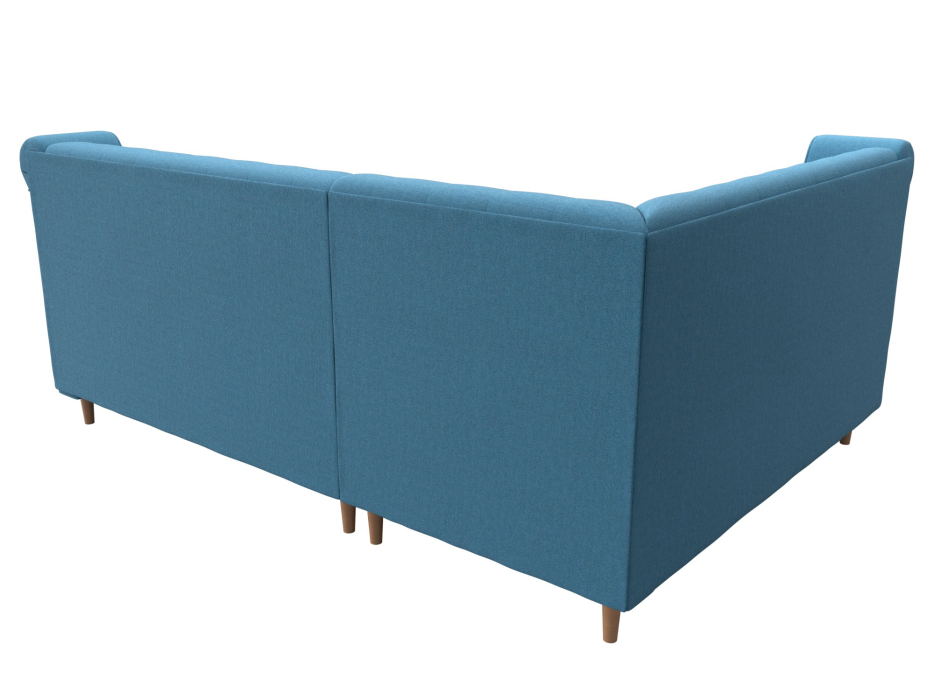 Диваны угловые кухонные, Диван кухонный угловой Бронкс левый угол, рогожка Амур