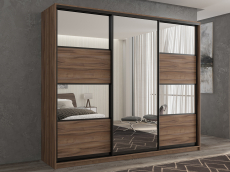 Шкафы-купе 3-х дверные, Шкаф-купе 3х дверный Кааппи 5 180х45