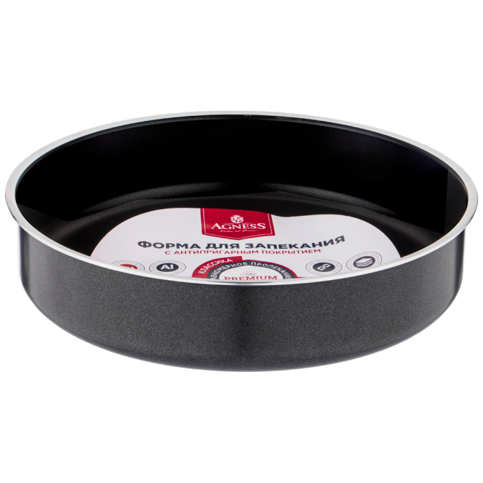 Прочая посуда и аксессуары, Форма Монблан круглая  30 см антипригарным покрытием