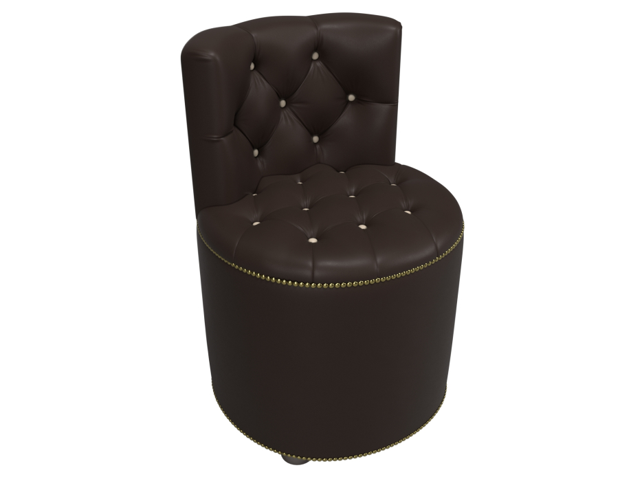 Пуфы дизайнерские, Пуф Саваж, экокожа