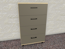 Комоды, Модульная система Грейс Комод КМ-5012  Ясень Асахи