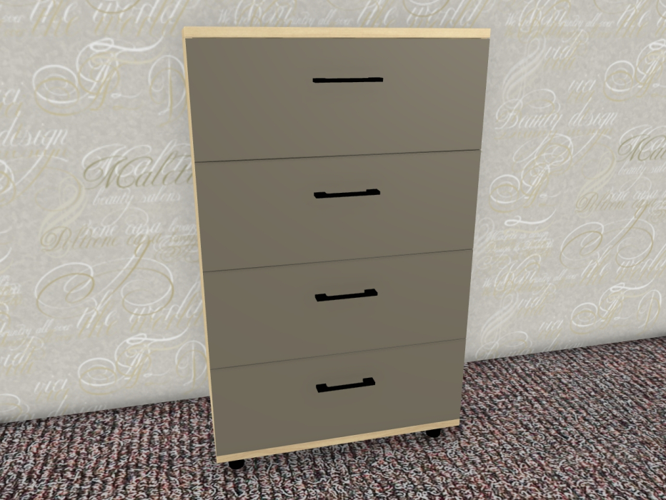 Комоды, Модульная система Грейс Комод КМ-5012  Ясень Асахи