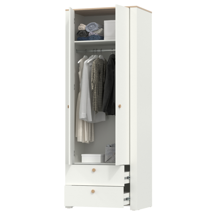 Для одежды, Шкаф для одежды с ящиками Джастин 13.339