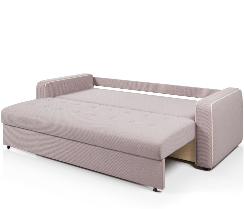 Диваны еврокнижки, Диван-кровать прямой Атланта с кантом еврокнижка,велюр