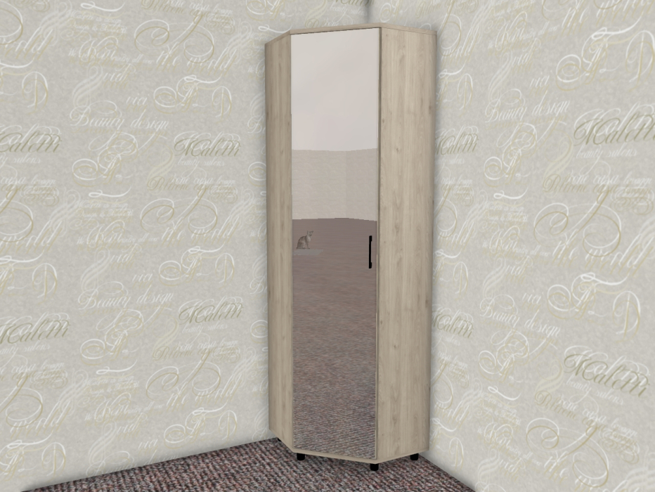 Угловые шкафы, Модульная система Грейс Шкаф ШК-5014  Гикори Джексон Светлый