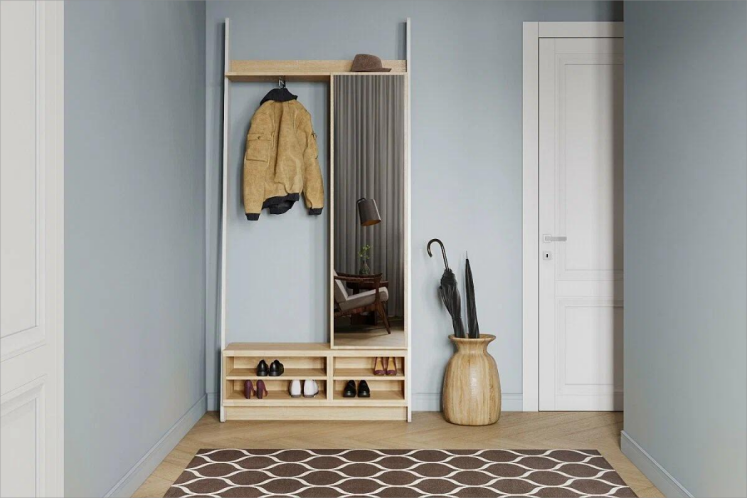 Прихожие, Прихожая Лайк-5 104x37x225 с зеркалом