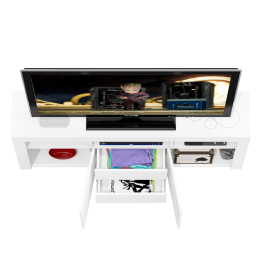 ТВ-тумба Сура 1604 с двумя ящиками и дверками