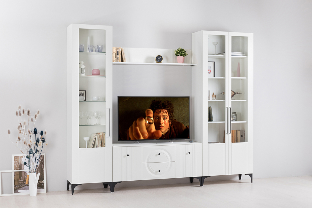 Витрины, Шкаф-пенал Валенсия 13.218