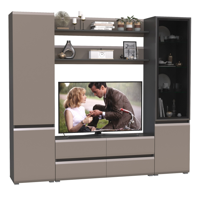 Стенки для гостиной, Модульная стенка в гостиную Сидней № 69