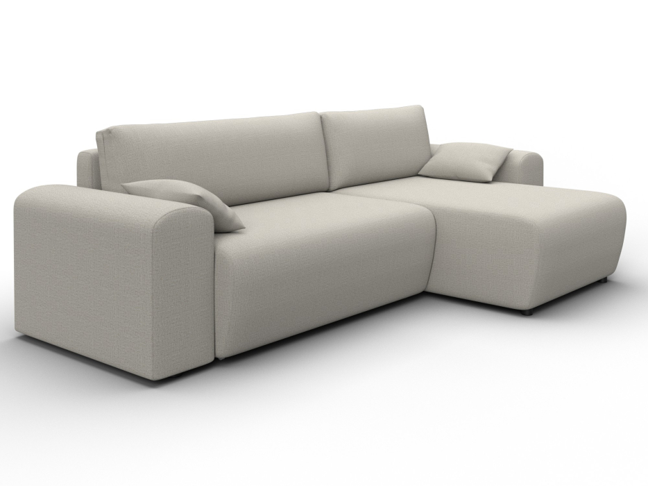 Диваны угловые в гостиную, Диван угловой Лига-099 угол универсальный, рогожка Амур