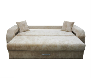 Диван-кровать еврокнижка Манчестер с подсветкой, 160, велюр