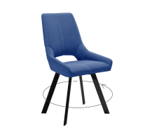 Стулья, Стул DikLine 268 поворотный (опоры черные)