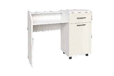 Модульная система Грейс Стол СТ-5001  Снежный Ясень