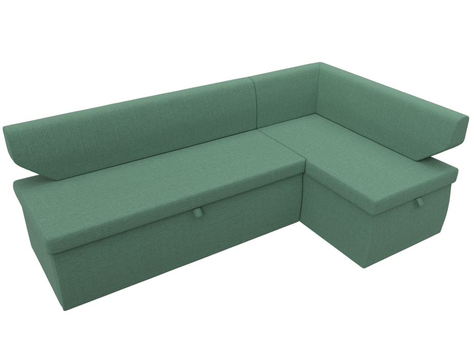 Кухонные уголки, Диван кухонный угловой Омура правый угол, рогожка Амур 