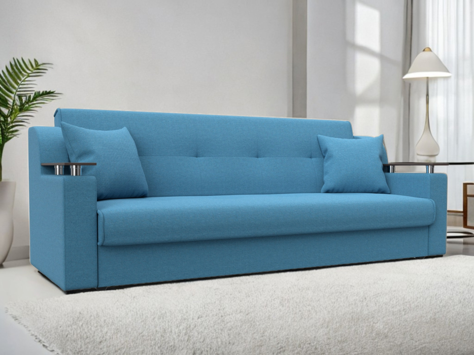 Диваны книжки, Прямой диван книжка Сенатор, рогожка Амур