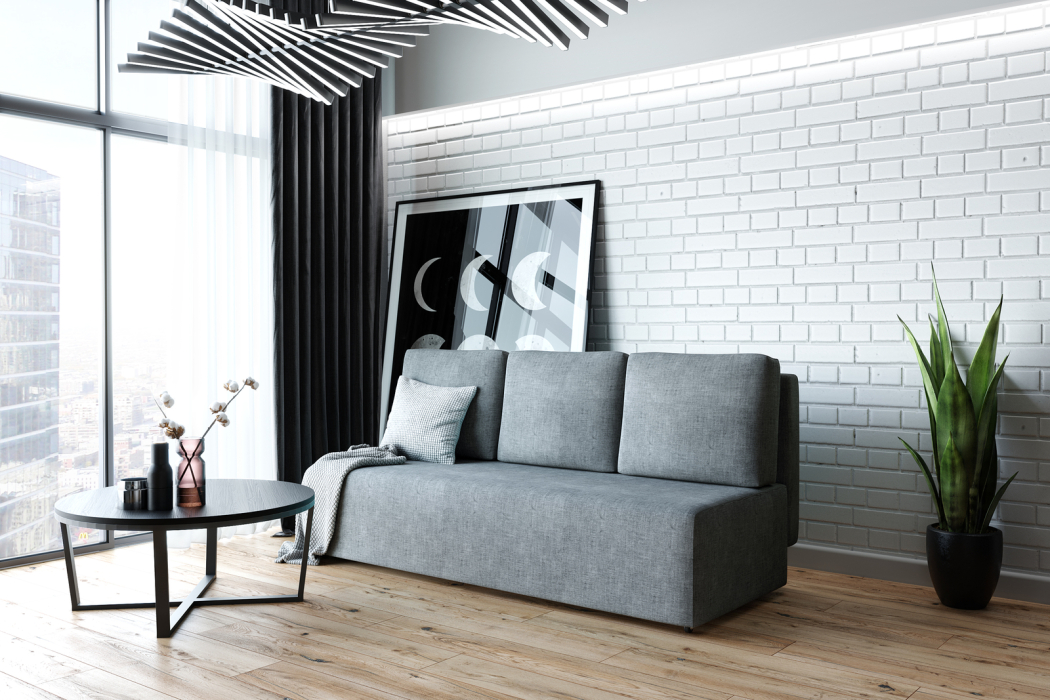 Диваны еврокнижки, Диван прямой  Каир, рогожка