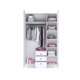 Шкаф 3-х дверный Принцесса