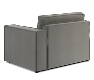 Диван модульный Шарм 25 116х95х70 см, правый, велюр