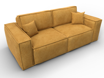 Диван прямой Лига-081 НПБ, велюр BRUT