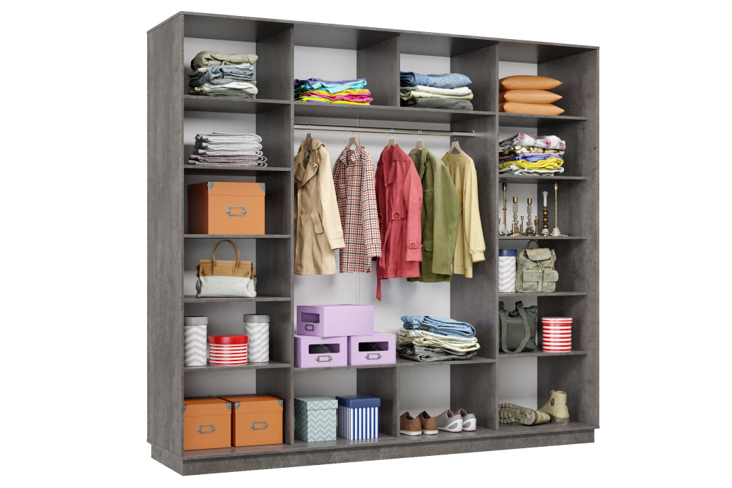 Шкафы-купе 3-х дверные, Шкаф-купе Премьер 60 (01РЧ;01РЧ;01РЧ) фасады ромб чёрный/трёхдверный/Профиль чёрный муар