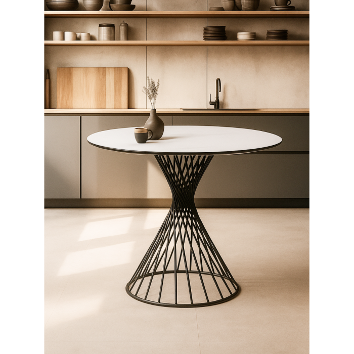 Обеденные столы, Керамический стол Вивиен 90х90х75