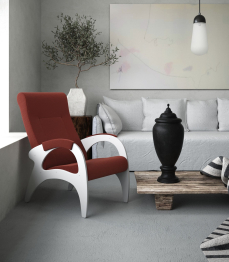 Кресло для отдыха РИМИНИ - БЕЛЫЕ