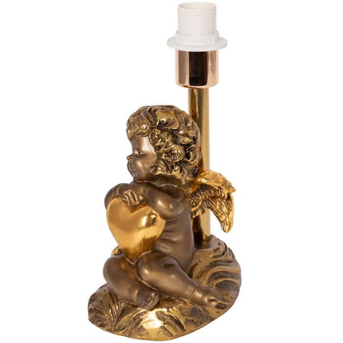 Настольная лампа, Настольная лампа Сердце Купидона Мадлен Бронза