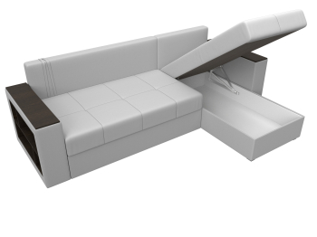 Диван угловой Дубай Лайт угол универсальный, экокожа