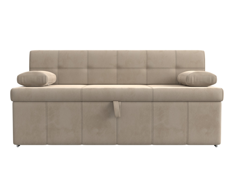 Диваны прямые кухонные, Кухонный прямой диван Лео, велюр