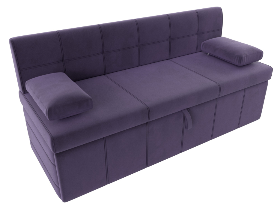 Диваны прямые кухонные, Кухонный прямой диван Лео, велюр