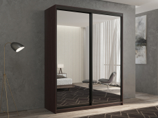 Шкафы-купе 2-х дверные, Шкаф-купе 2х дверный Кааппи 1 140х60