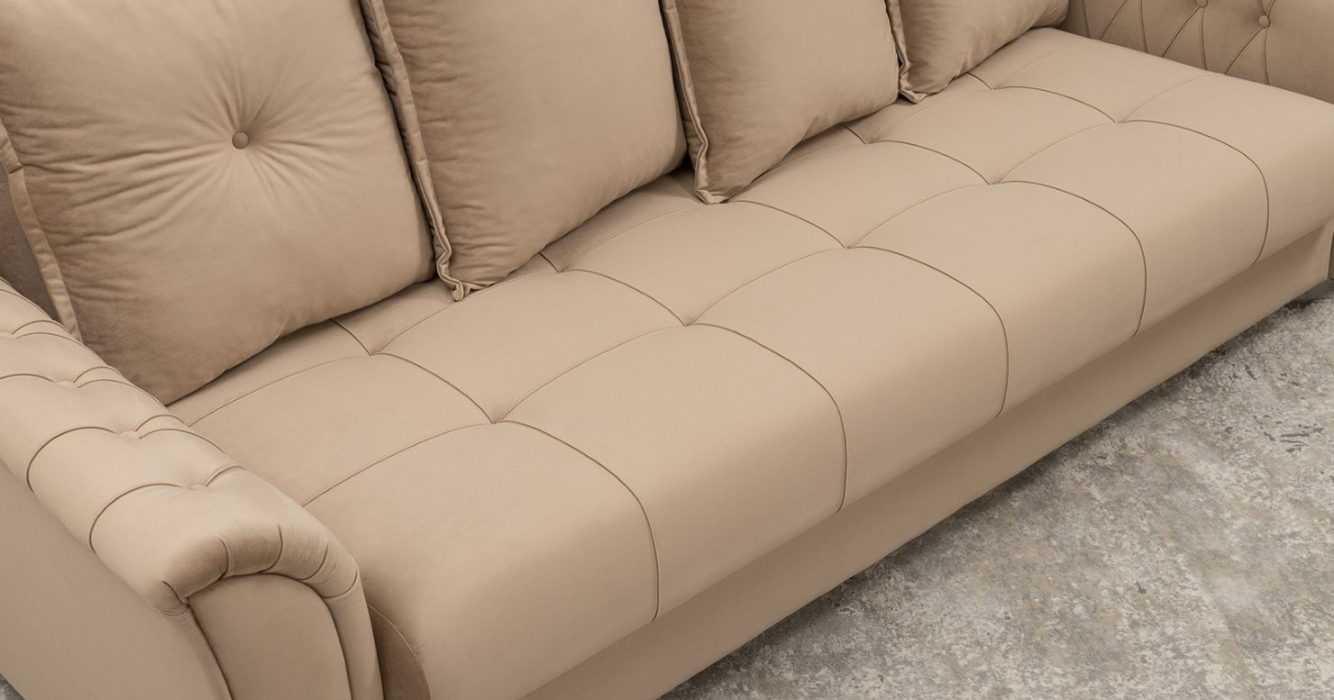 Диваны с ящиком для белья, Диван прямой Ирис