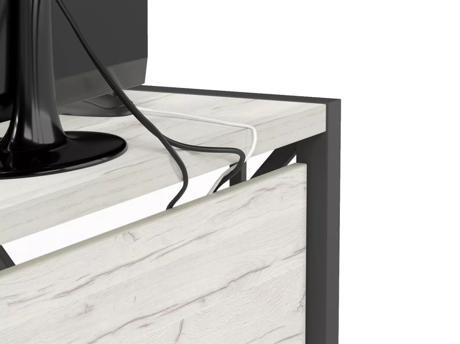 Письменные столы, Стол рабочий универсальный Калифорния Хардвиг 1200 ЛДСП