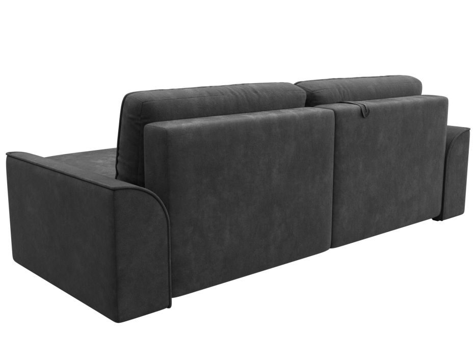 Диваны угловые в гостиную, Диван угловой Лига-048 НПБ, велюр BRUT