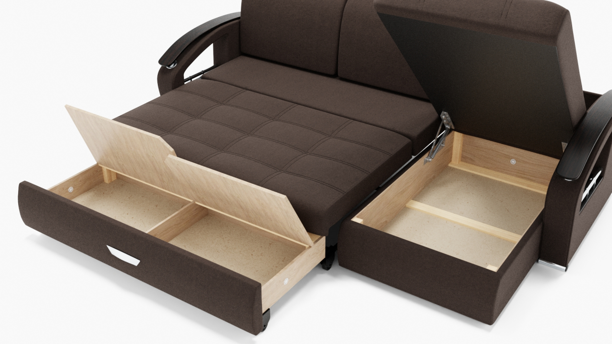 Диваны угловые в гостиную, Угловой диван Дубай-1 с оттоманкой ППУ, велюр