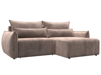 Диван угловой Лига-051 НПБ угол универсальный, велюр TOWER