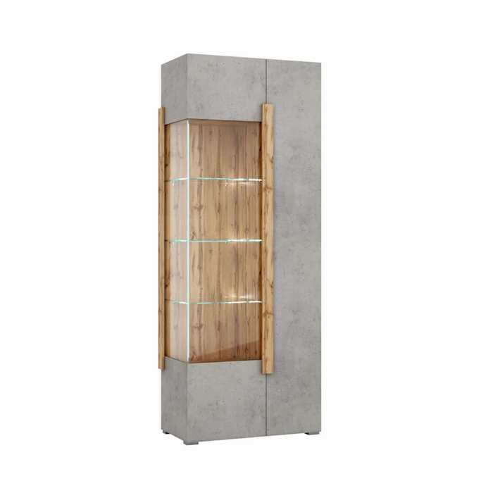 Витрины, Шкаф-витрина двухдверная 1995х766х395 мм