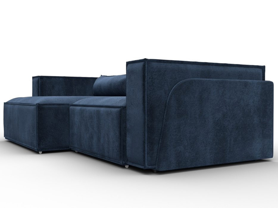 Диваны угловые в гостиную, Диван угловой Лига-061 угол левый, велюр TOWER