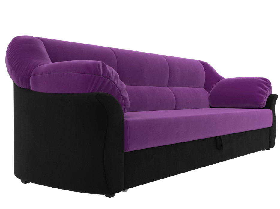Диваны кровати со спальным местом, Диван прямой Карнелла, микровельвет