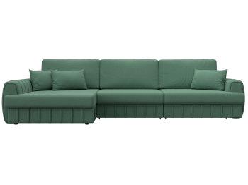 Диван угловой Лига-057 НПБ Лонг угол левый, рогожка Амур