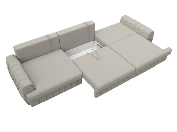 Диван прямой Лига-057 НПБ Лонг, рогожка Амур