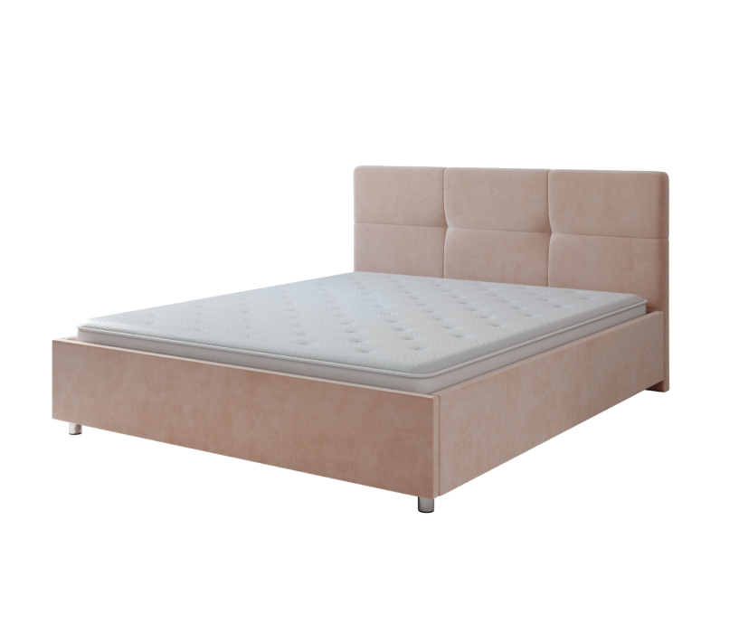 Мягкая кровать, Кровать Liton 140*200 велюр