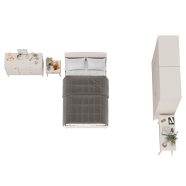 Стильная современная спальня Афина 1200