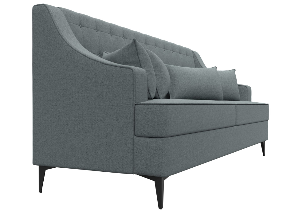 Дизайнерские диваны для гостиной, Диван кухонный прямой Марк, рогожка Амур