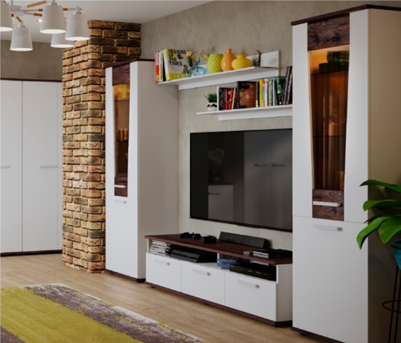 Стенки для гостиной, Гостиная Норвуд Комплект 2