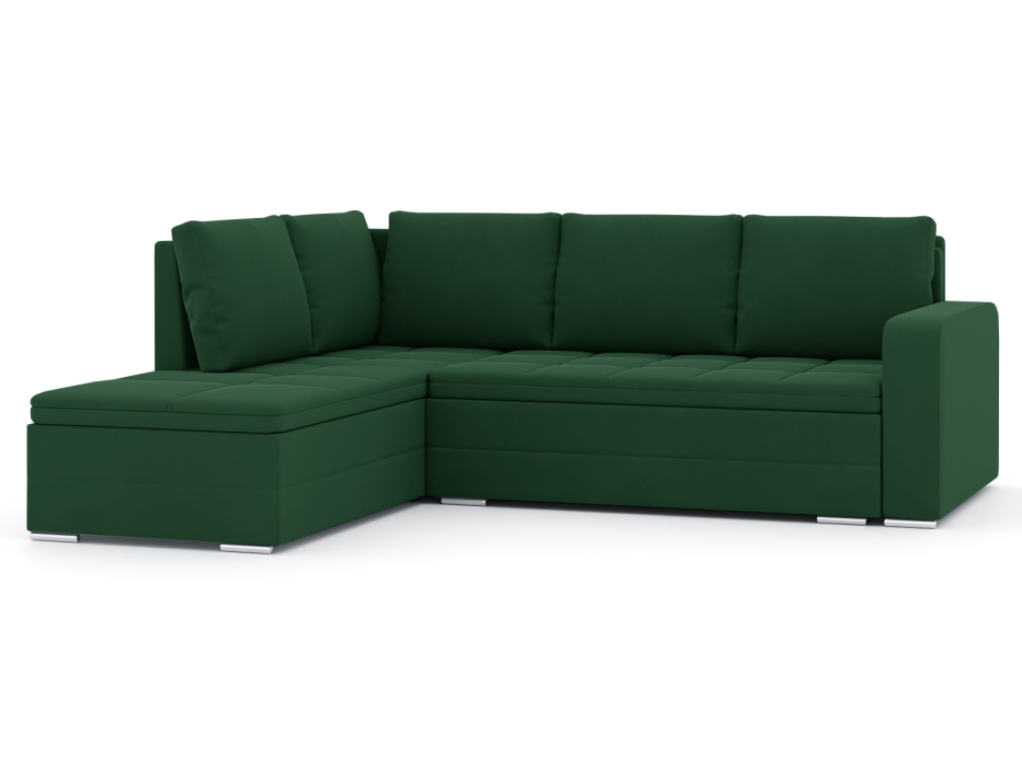 Диваны угловые в гостиную, Диван-кровать угловой еврокнижка Бромен, рогожка