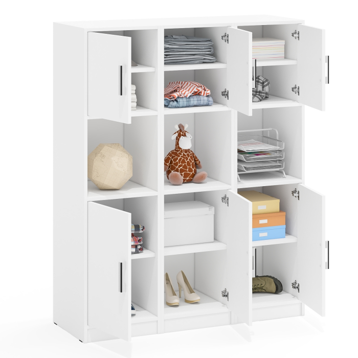 Шкафы двухстворчатые, Набор из трёх пеналов с нишей СК-9